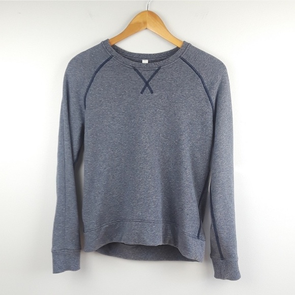 lululemon athletica Tops - Lululemon | Just Pleat It Crew Sweatshirt Navy